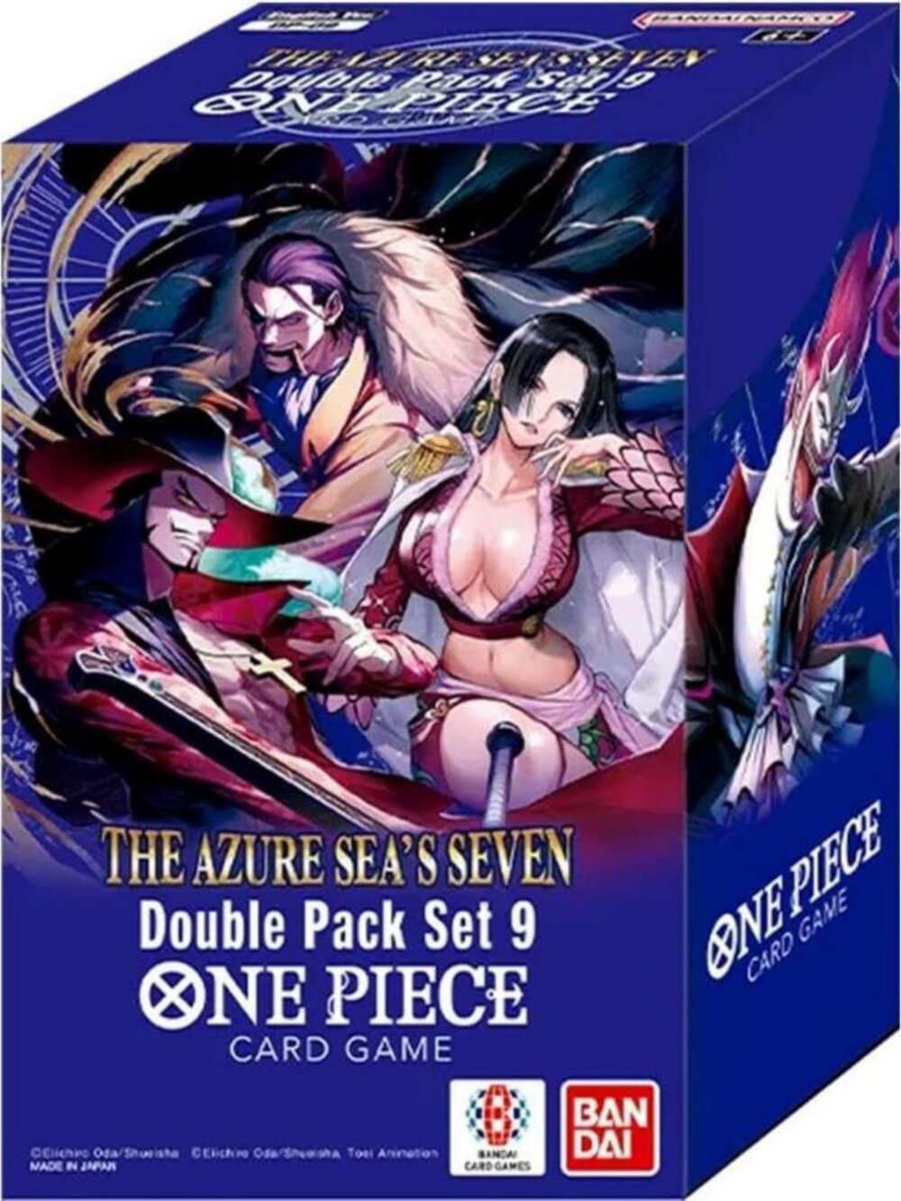 One Piece TCG Double Pack Vol. 9 - Azure Sea's Seven, 2 Booster Packs